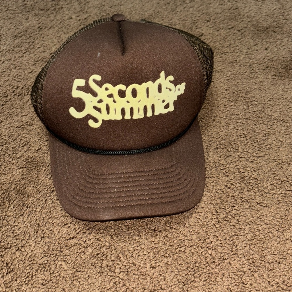 5 seconds of summer tour baseball cap